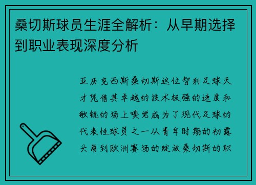 桑切斯球员生涯全解析：从早期选择到职业表现深度分析